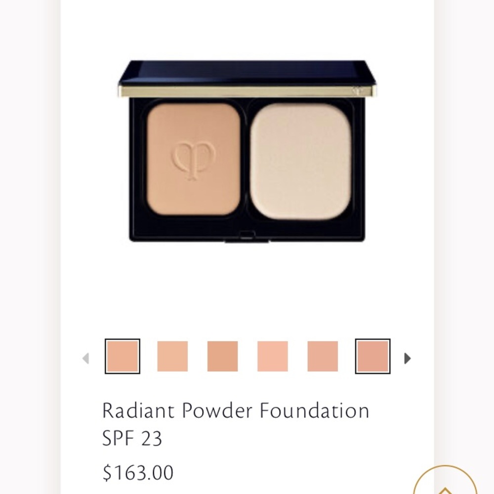 Cle de peau radiant powder foundation SPF 23